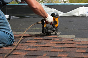 Roofers Installing New Shingles